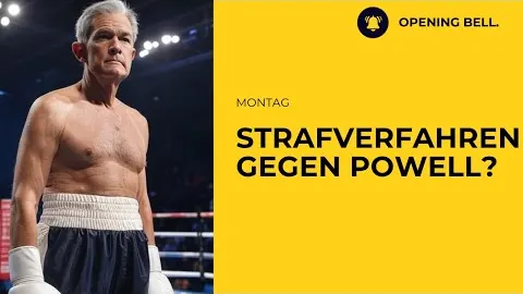 Strafrechtliche Untersuchung gegen FED-Chef Jerome Powell | Finanzwerte schwach.