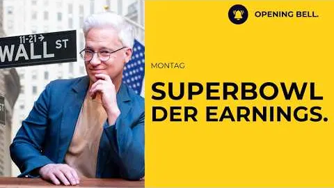 Super Bowl Woche der Big Tech-Earnings | US Ölindustrie boomt.