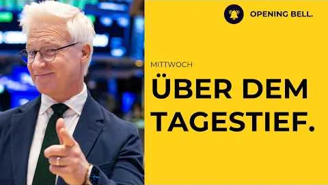 Schwacher Start, aber deutlich über Tagestief | Inflation im Rahmen
