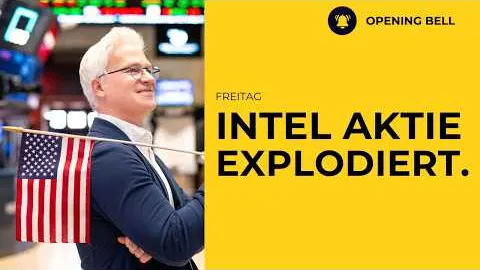 Intel explodiert 30% | Starke Berichtssaison | Friedensgespräche am Wochenende?