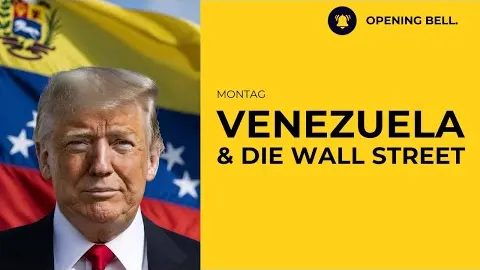 USA greifen in Venezuela ein | Die Wall Street und Öl-Aktien ziehen an.