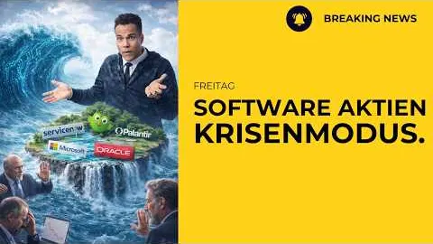 Software bearish | CPI wie erwartet | Wochenplus an der Wall Street