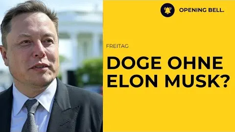 Verlässt Elon Musk DOGE? | Ziele seien quasi erreicht.