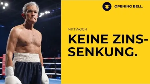 Keine Zinssenkung | Morgan Stanley erwartet 5 bis 7% Korrektur