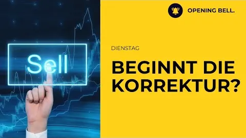 Wall Street im Korrekturmodus? Sell-the-News bei den KI-Werten.