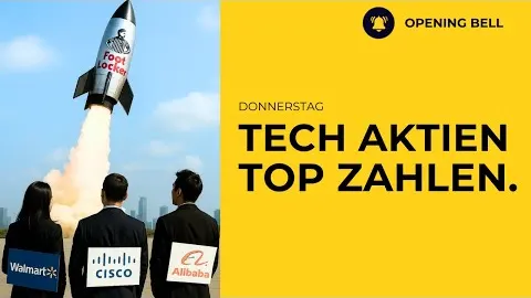 Foot Locker Übernahme  | Walmart und Alibaba Zahlen  | Wall Street schwächelt