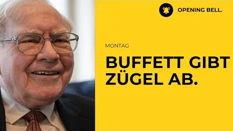 Warren Buffett gibt die Zügel ab | Eine Ära an der Wall Street endet.