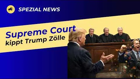 Sondersendung - Supreme Court kippt Trump Zölle