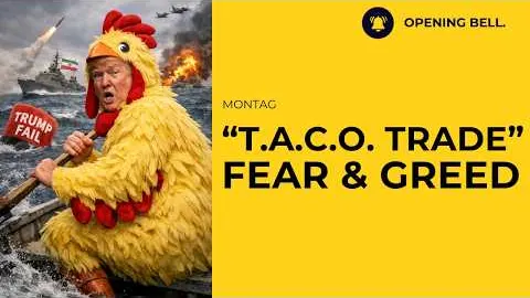 TACO Trump | Verhandlungen IRAN vs USA | DOW geht steil