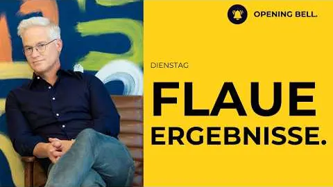 Flaue Kurse, nach gemischten Ergebnissen. KI-Erholung geht weiter.