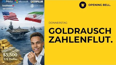 GOLD steigt weiter | USA & Iran Eskalation? | Carvana Short Seller Attacke