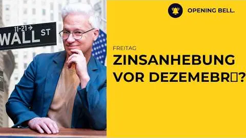 Zinsanhebung vor Dezember? US-Arbeitsmarkt sehr fest.