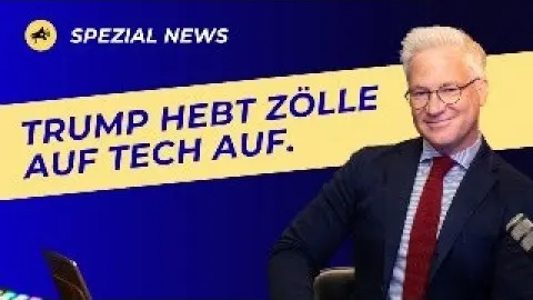 Trump befreit Smartphones, Computer, Halbleiter, Elektronik von China-Zöllen