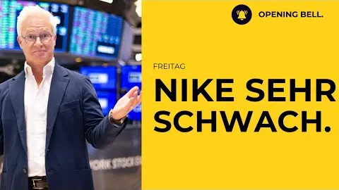 Nike bricht wegen Aussichten ein | KI-Aktien fachen Wall Street