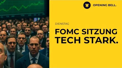 FOMC Sitzung beginnt | Oracle & Tesla | Disney Einstieg