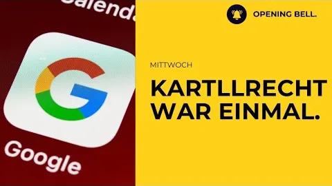 Google und Apple feiern | Kartellrecht ist tot!