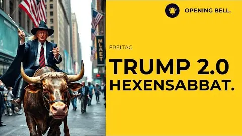 Trump 2.0 mit erstem Hexensabbat - Verluste voraus.