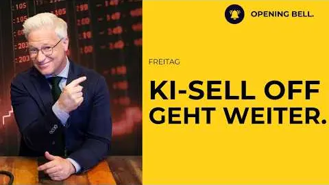 Wall Street: KI-Schock erfasst die Märkte