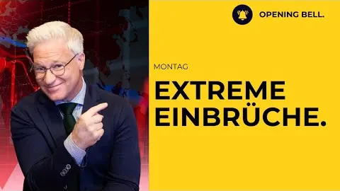 Einbrüche setzen sich fort | Wall Street über Tagestief