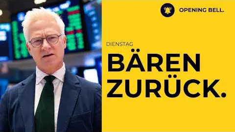 Wall Street drängt Bären zurück | Anfängliche Verluste nach einer Stunde aufgeholt.