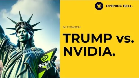 ASML mit schwachen Buchungen. NVIDIA durch Trump getroffen.