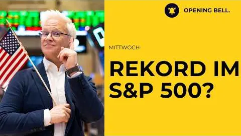 Allzeithoch im S&P 500? Banken liefern erneut solide Zahlen.
