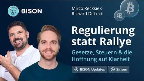 Bitcoin im Wartemodus? Clarity Act, MiCA & Krypto-Steuern im Fokus