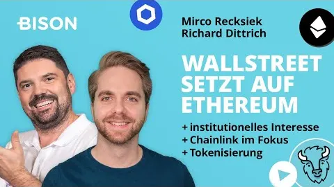 Krypto: Deshalb setzt die Wallstreet auf Ethereum – September Korrektur? mit @Bitcoin2Go
