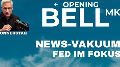 News-Vakuum | FED-Pause in der kommenden Wochen | Arbeitsmarkt kühlt ab | Weniger Inflation