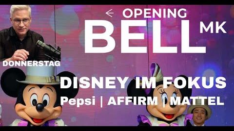 Disney im Fokus | Pepsi, Philip Morris, Robinhood, MGM im Plus | Affirm bricht ein