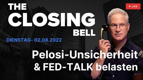 Pelosi-Unsicherheit und FED-Talk belasten | Match kollabiert. AMD, Airbnb schwach. PayPal fest.