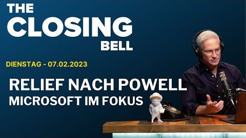 Nach Plan: Rallye nach Powell-Auftritt | Microsoft im Fokus