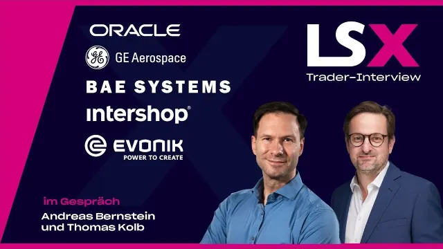 Trader‑Interview mit Tipp Checker Thomas: Oracle, GE Aerospace, BAE Systems, Intershop & EVONIK