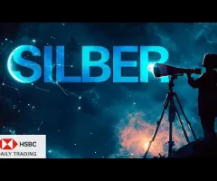 Silber Chart-Check: Besondere Konstellation, besonderes Chartmuster! - HSBC Daily Trading TV 27.5.25