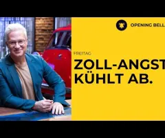 Angst vor Zöllen kühlt ab | Wall Street schliesst um 19 Uhr MEZ