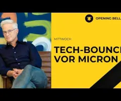 Tech-Bounce | Warten auf MICRON-Zahlen. Fedex Abverkauf übertrieben?