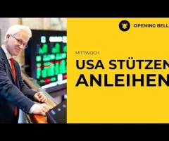 US-Finanzministerium stützt Anleihemarkt | Renditen sinken.