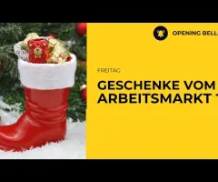Arbeitsmarktdaten | Zahlenboost und Nikolausgeschenke?