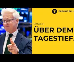 Schwacher Start, aber deutlich über Tagestief | Inflation im Rahmen