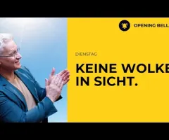 Wall Street im Sonnenbad der guten Nachrichten