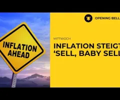 Inflation steigt + 0,5 % | Aktien unter Druck