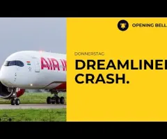 Boeing Dreamliner Crash | Oracle fest | Erzeugerpreise unter den Zielen.