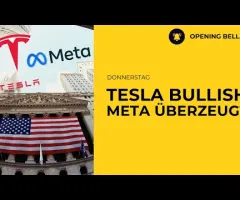 Meta & Tesla bullish | Berichtssaison & Konjunkturdaten
