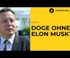 Verlässt Elon Musk DOGE? | Ziele seien quasi erreicht.