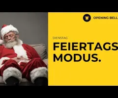 Weihnachtliche Ruhe | Novo Nordisk im Fokus (letzte Sendung bis 5. Januar)