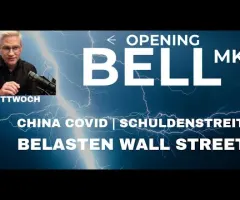 Gegenwind an der Wall Street | China-COVID und Schuldengrenze belasten