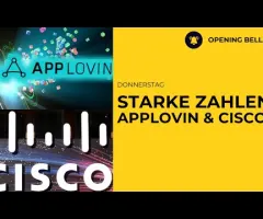 AppLovin stark mit Allzeithoch | Cisco überzeugt ebenfalls