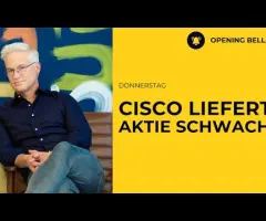 Cisco liefert, mit der Aktie schwächer | Cerebras, Coherent unter Druck.