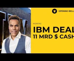 IBM kauft Confluent für 11 Mrd. $ | Grüner Auftakt  | FOMC Woche