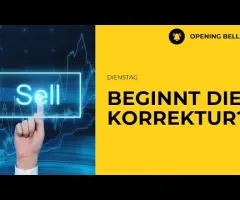 Wall Street im Korrekturmodus? Sell-the-News bei den KI-Werten.